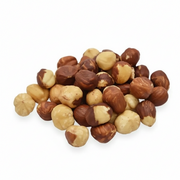 Avelã sem casca torrada