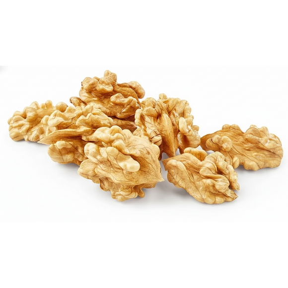 Nozes sem casca mariposa