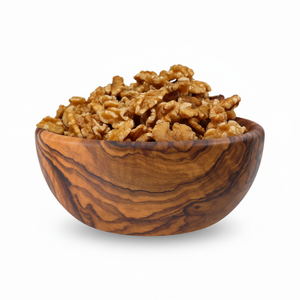 Nozes sem casca quartos